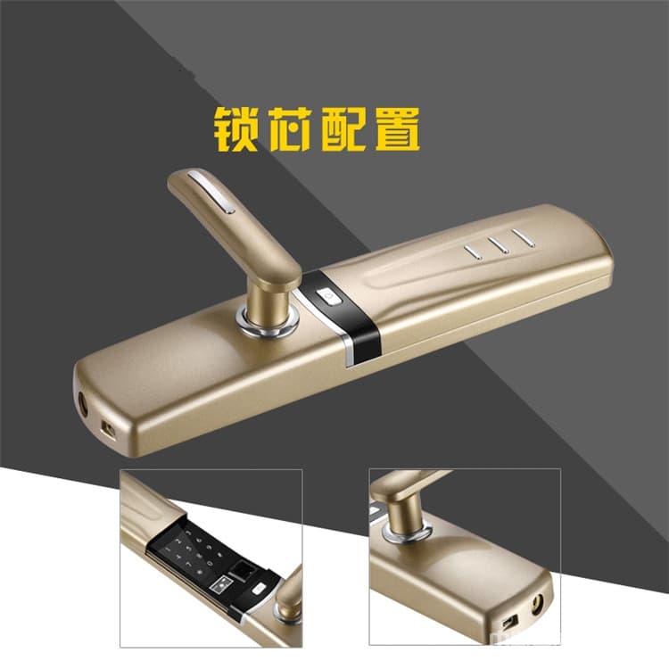 優咖遠程控制物聯網智能鎖 防貓眼開啟指紋鎖