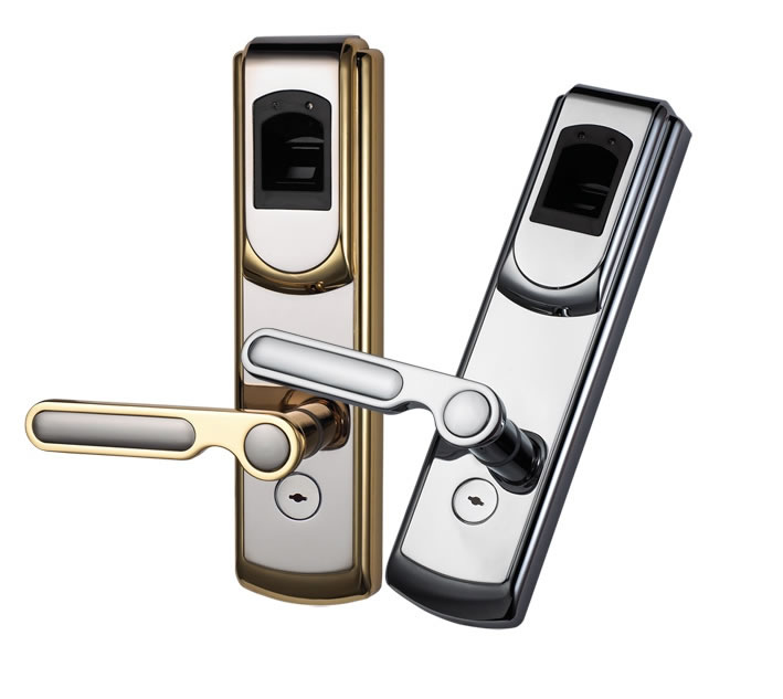 強士智能鎖 進(jìn)戶門智能指紋鎖 辦公家用防盜門鎖