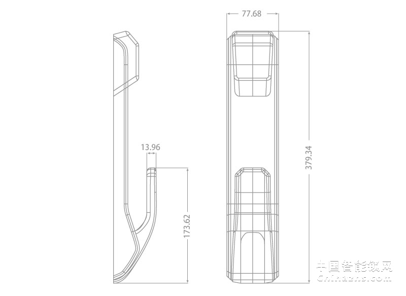 箭牌家用指紋密碼鎖星辰A905 推拉式開鎖感應上電