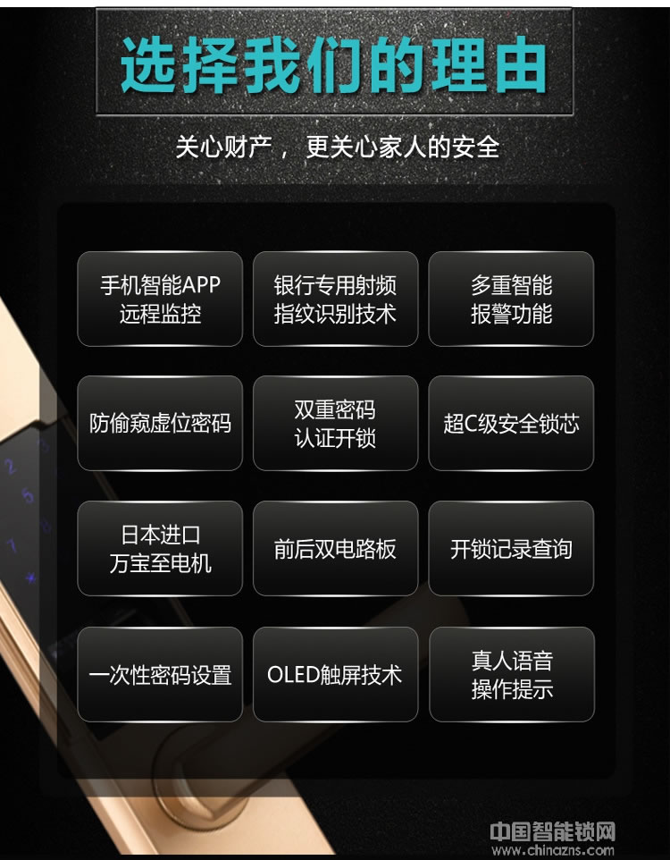 視佳家用防盜門鎖 磁卡感應(yīng)密碼鎖