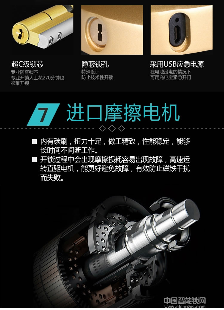 視佳家用防盜門鎖 磁卡感應(yīng)密碼鎖