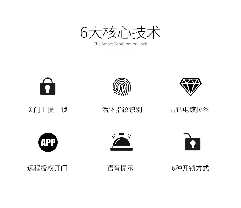 容心智能鎖 半導(dǎo)體光學(xué)指紋鎖 室內(nèi)門防盜門智能鎖