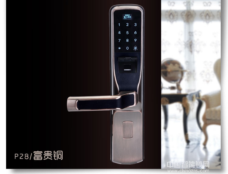 普賽羅家用防盜門鎖 智能電子鎖