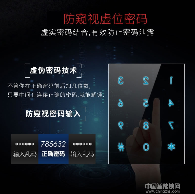 利百加智能指紋密碼鎖 家用電子門鎖