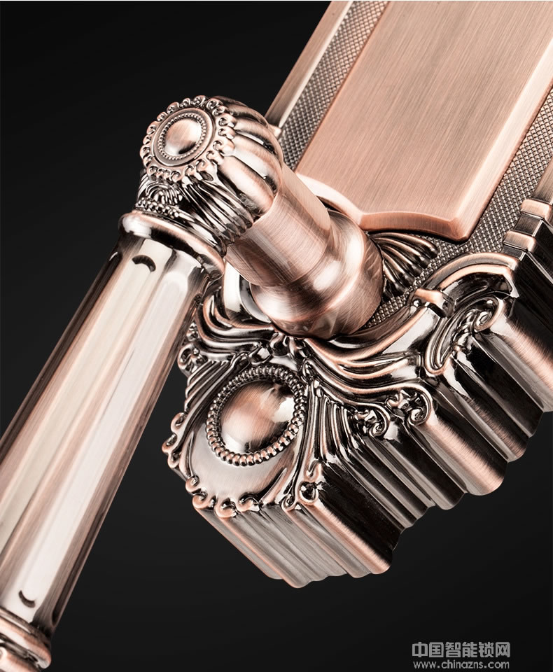 英碩指紋鎖 因特別墅指紋密碼鎖 滑蓋電子門鎖