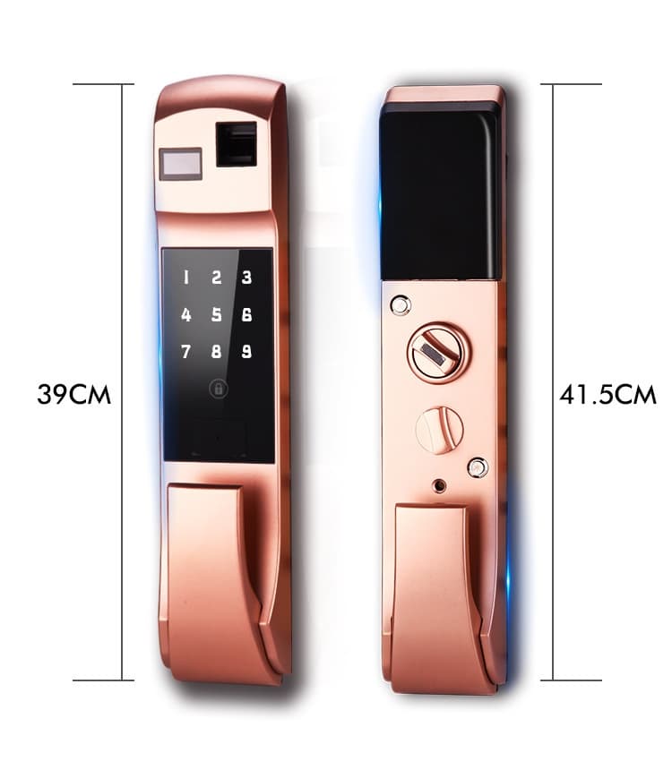 克諾雷智能鎖 家用防盜門智能鎖 全自動密碼鎖