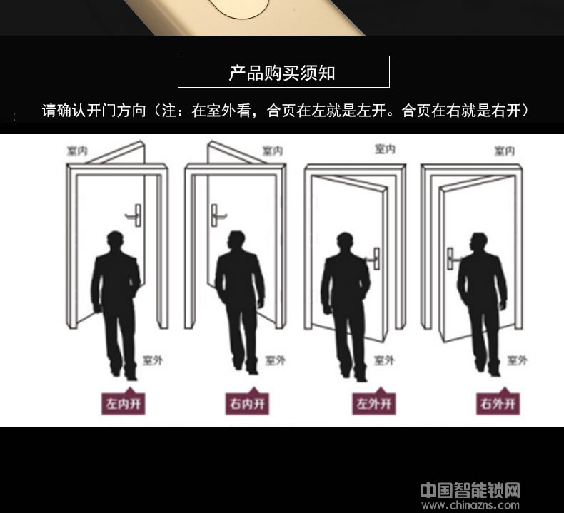 可普智能鎖 二維碼酒店防盜門鎖 酒店公寓智能刷卡鎖