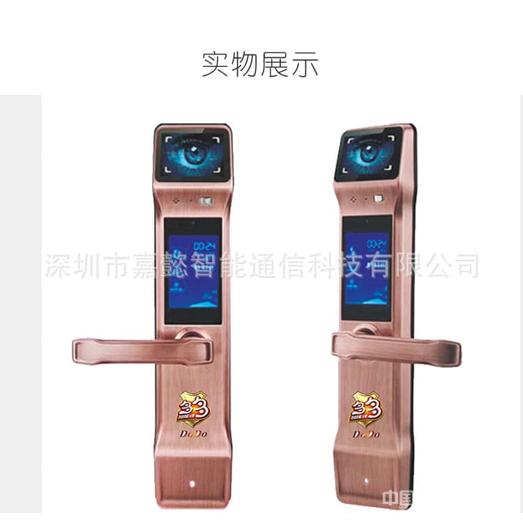 多多智能鎖 家用虹膜智能鎖 APP指紋密碼防盜鎖