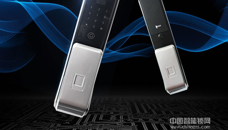 宇飛鴻指紋鎖 全自動高端智能指紋鎖 推拉式電子感應鎖