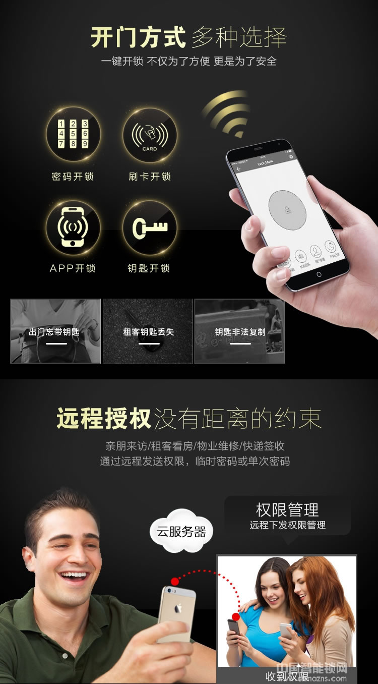 源天祥酒店鎖 手機(jī)遠(yuǎn)程藍(lán)牙app開鎖 出租房短租公寓防盜門密碼鎖