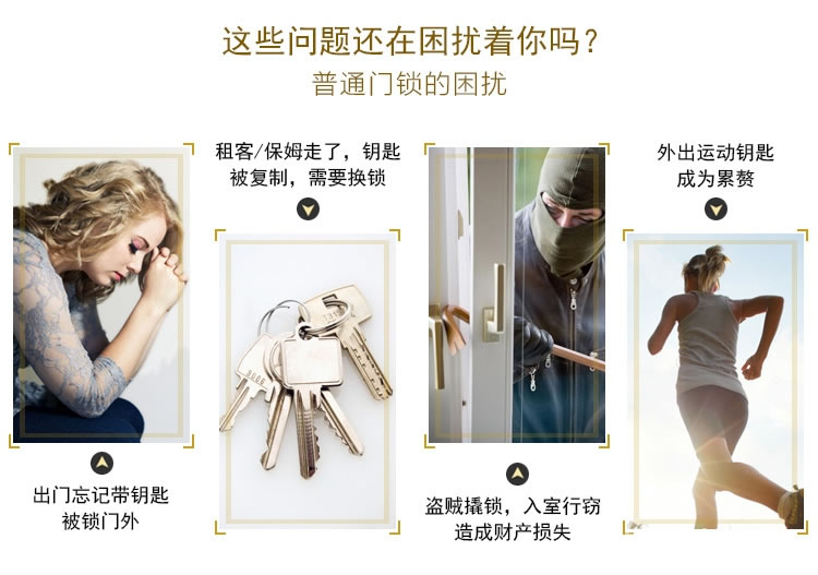 源天祥酒店鎖 大門智能鎖 指紋刷卡鎖