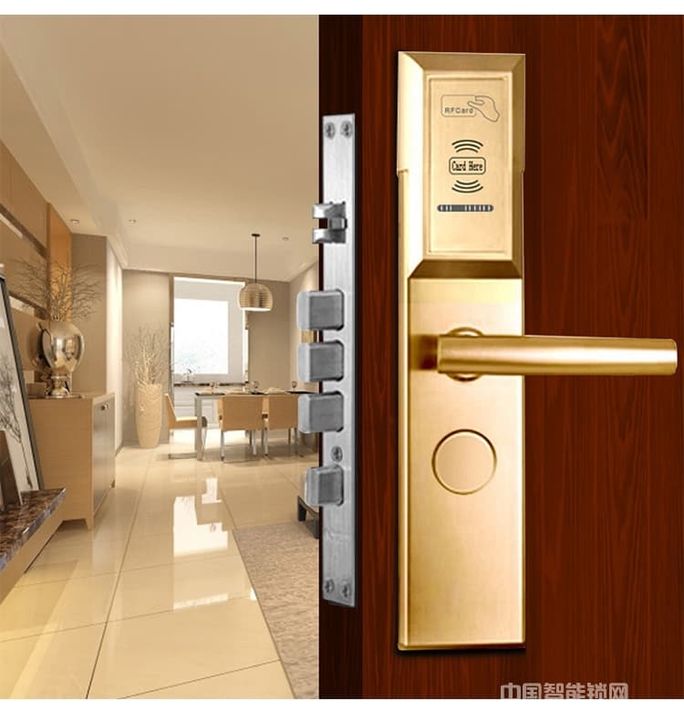 歐瑞防盜門鎖刷卡鎖 賓館酒店通用型磁卡鎖