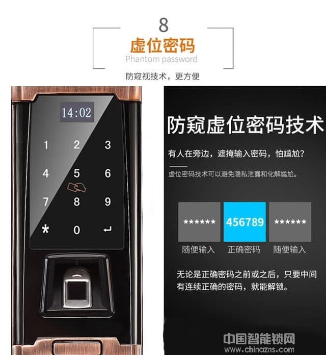 智羅智能鎖K2 智能指紋鎖 滑蓋防盜門智能鎖