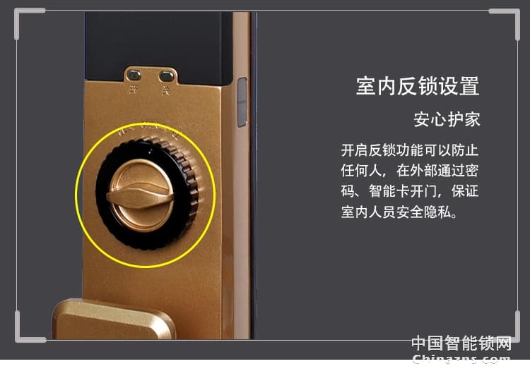 愛爾家家用指紋鎖D1 鋁合金全自動智能鎖