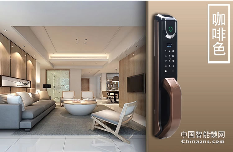 愛爾家家用指紋鎖D1 鋁合金全自動智能鎖