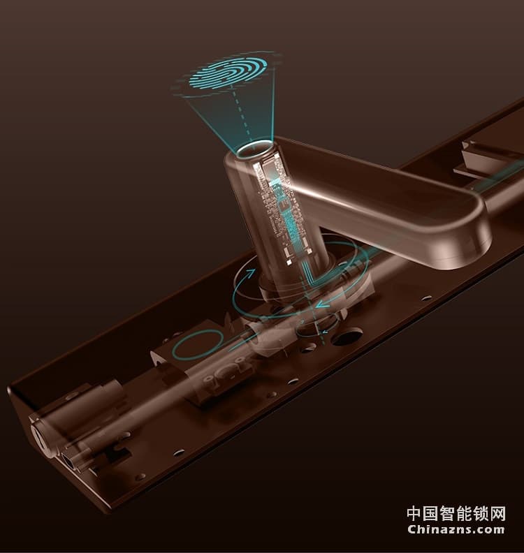 鹿客(LOOCK)T1 pro智能門鎖 全自動指紋鎖