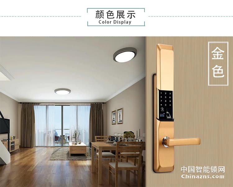 愛爾家防盜門智能鎖Y801 雙重認證/多種開鎖方式