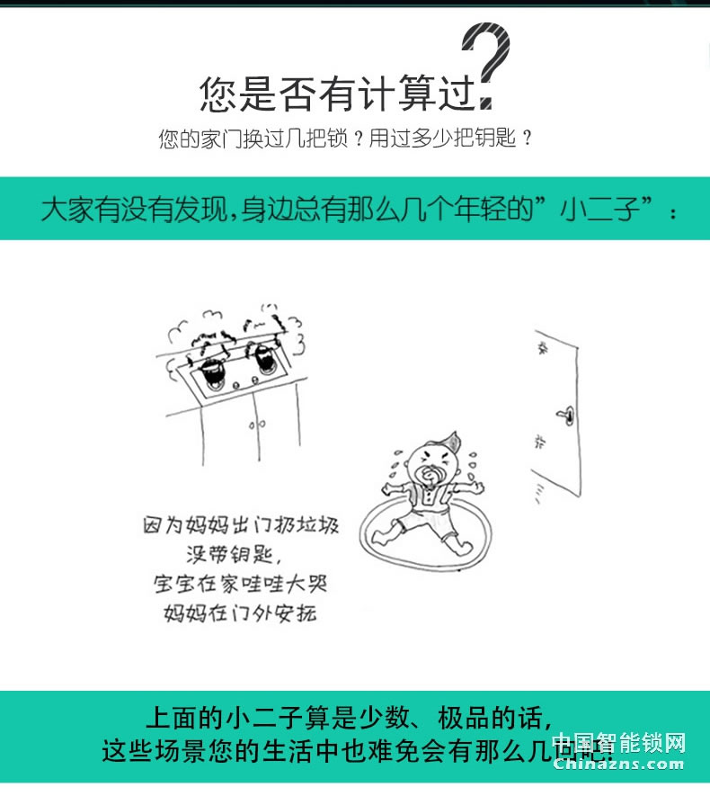 耐特不銹鋼智能鎖 和諧3號(hào) 防盜電子鎖