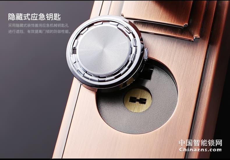 匯泰龍指紋鎖69093 家用防盜鎖電子指紋密碼鎖大門房門指紋鎖