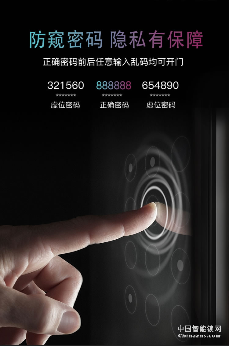 達文西防盜門鎖 510電子智能鎖 微信小程序開門