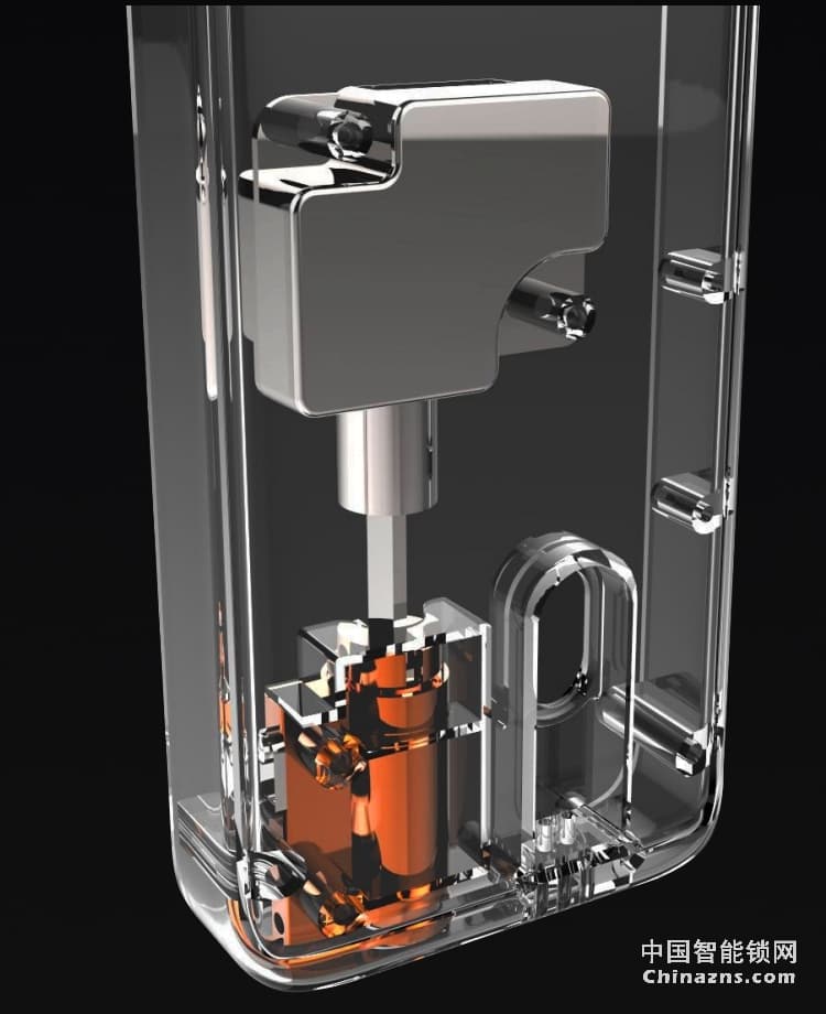 達文西滑蓋防盜門指紋鎖 DF580微信智能鎖 電子密碼鎖