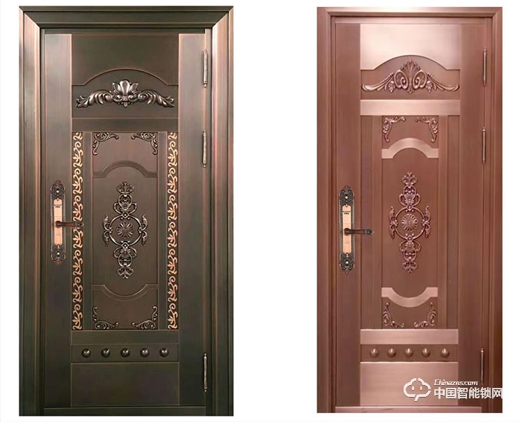 科萊寶別墅大門指紋鎖 智能鎖銅門門鎖 