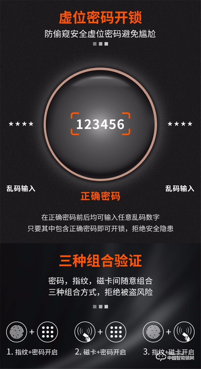 科萊寶指紋鎖智能鎖 家用防盜門電子鎖密碼鎖 
