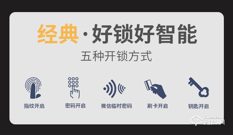摩薩迪智能鎖 MLS-011自動滑蓋指紋鎖防家用盜門智能鎖