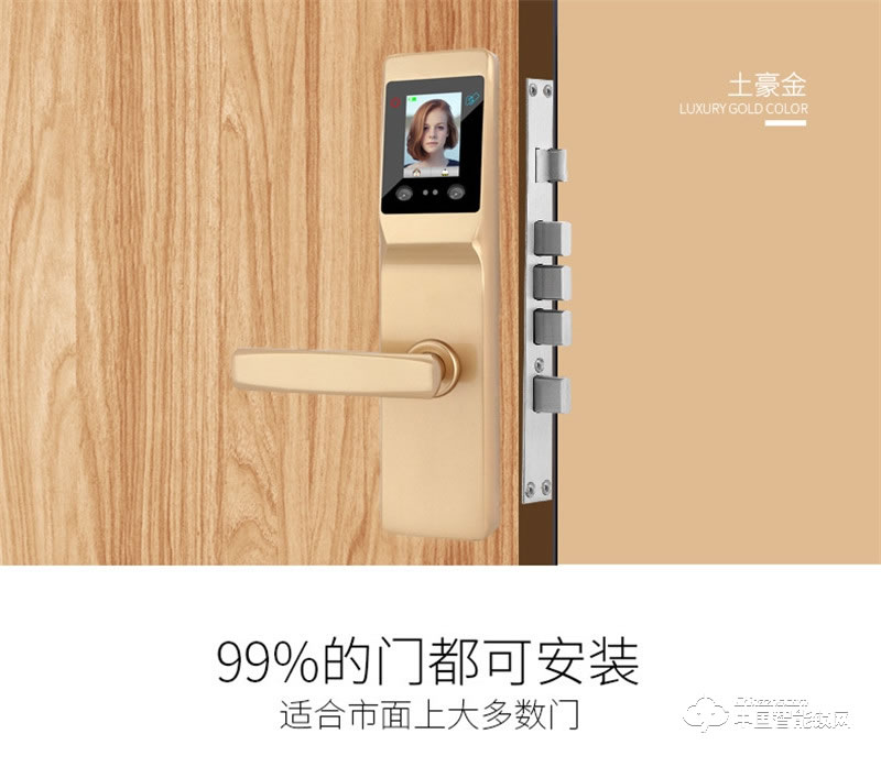 虹時(shí)代i1眼睛虹膜識(shí)別人臉智能鎖 密碼指紋鎖