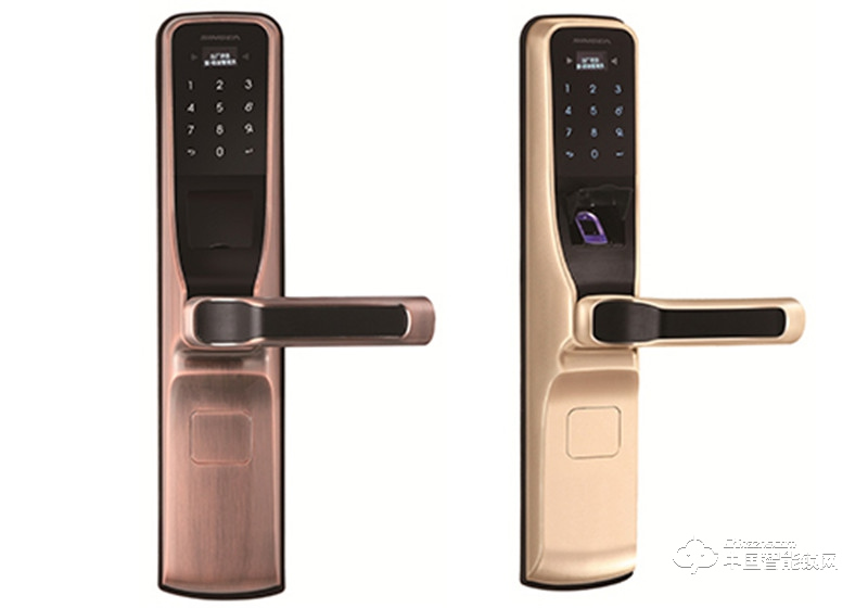 歐朗德指紋密碼鎖 磁卡電子鎖 家用鎖