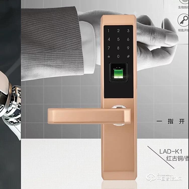 羅安達出租公寓門鎖 磁卡指紋鎖 電子鎖