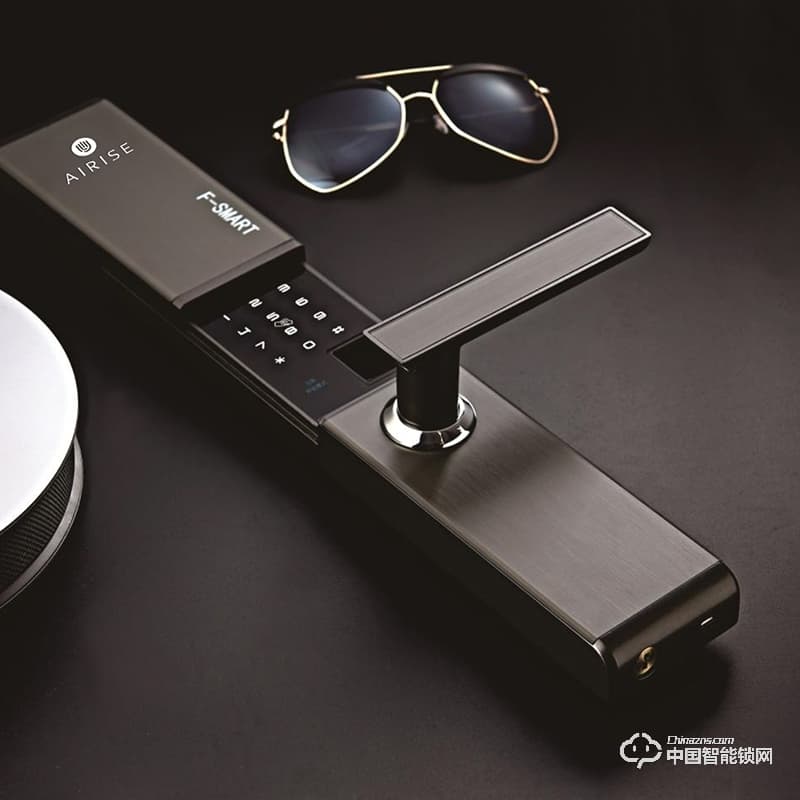 艾瑞斯智能鎖 家用指紋密碼鎖 滑蓋防盜刷卡鎖