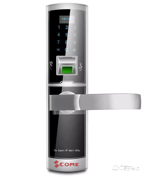 史康姆智能鎖YZ-7018 家用直板指紋密碼鎖 防盜門智能鎖