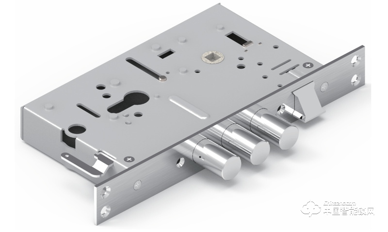 奧聯智能鎖 小滑蓋指紋密碼鎖 防盜門智能鎖