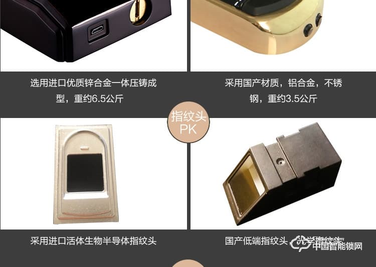 梵格爾指紋鎖 防盜門智能鎖密碼刷卡電子鎖