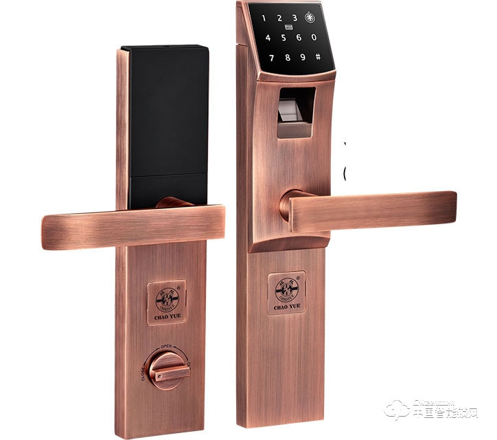 一馬平川智能鎖Y-1120 防盜指紋鎖 家用直板電子密碼鎖