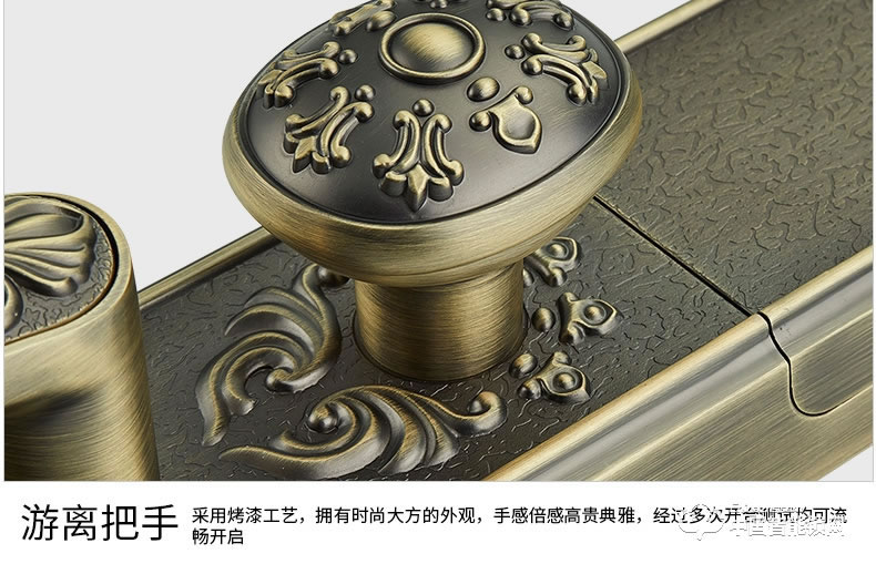 愛而福德指紋鎖 9050家用電子門鎖遠程APP攝像監控智能鎖