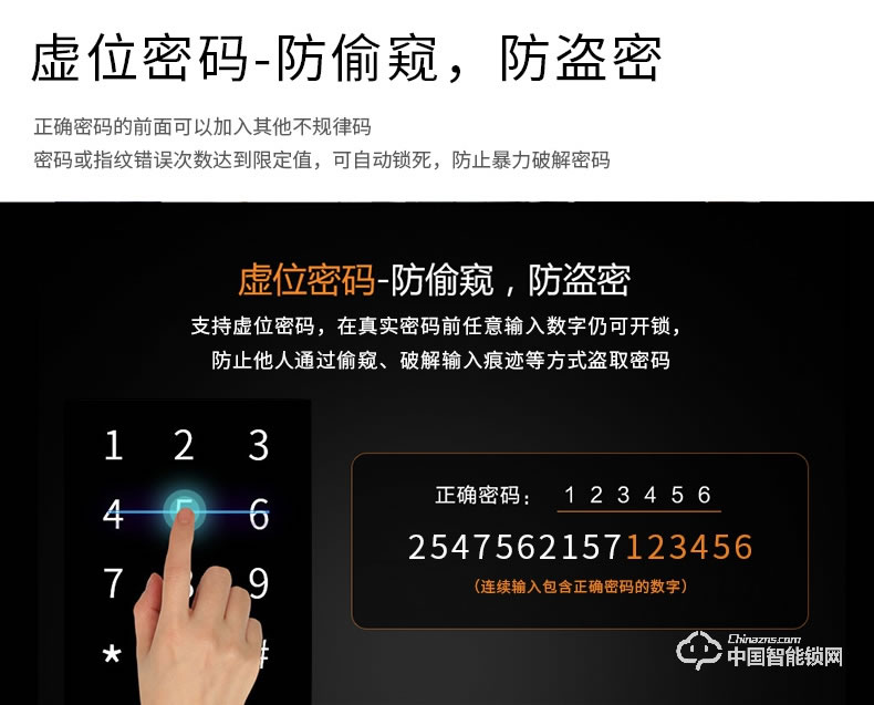 愛而福德指紋鎖 6050別墅電子鎖智能鎖家用防盜門指紋鎖密碼門鎖