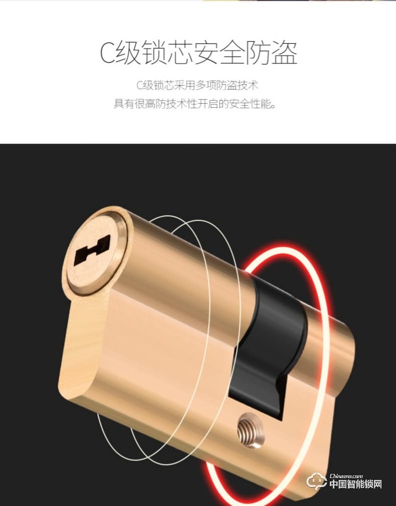 典匠智能鎖 D6013指紋鎖密碼鎖安防智能鎖