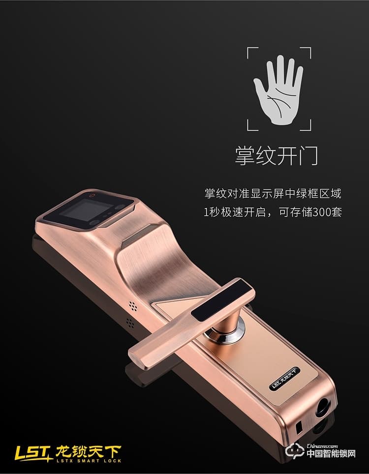 龍鎖天下智能鎖 人臉識別智能鎖 防盜門智能鎖Q7