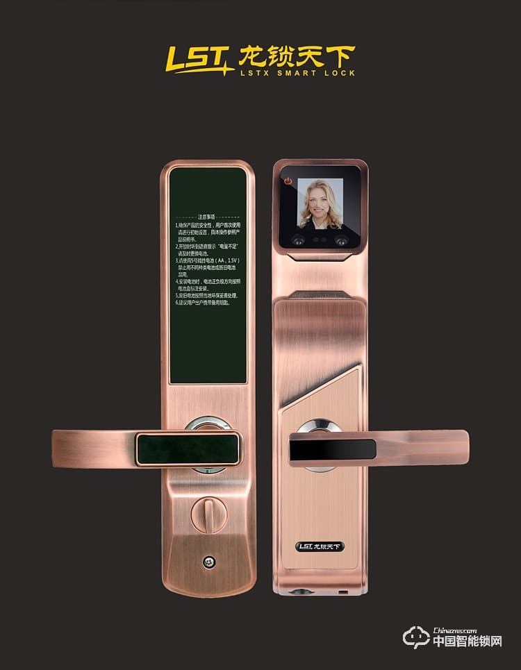 龍鎖天下智能鎖 人臉識別智能鎖 防盜門智能鎖Q7