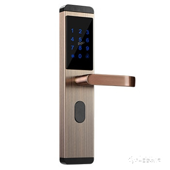 普藍盾智能門鎖 防盜指紋密碼鎖 家用直板電子密碼鎖