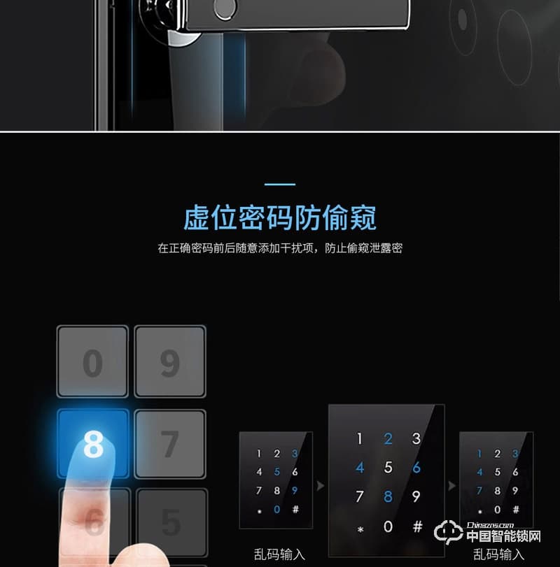 樂柚智能鎖 直板指紋鎖 防盜門電子密碼鎖
