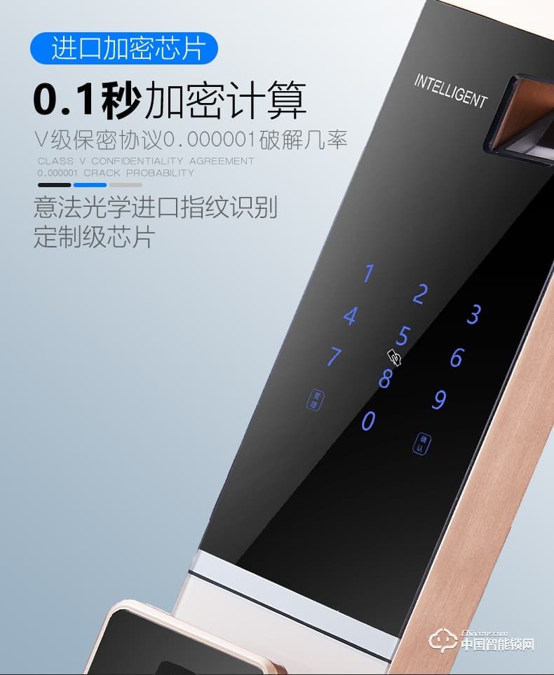 科帝倫智能鎖 全自動指紋鎖-ZP88智能密碼鎖刷卡解鎖