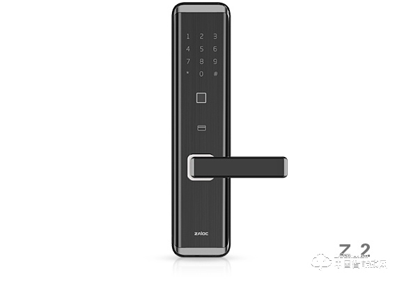 中安樂客智能鎖 家用智能指紋鎖 鋁合金直板智能鎖