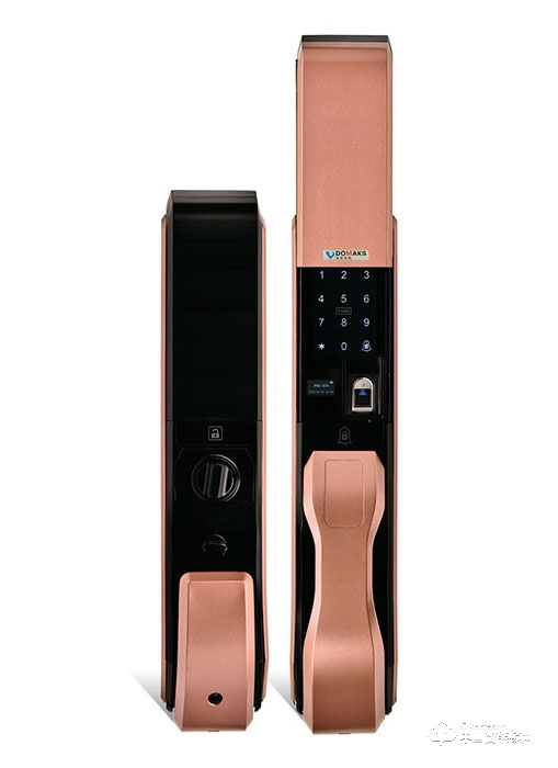 多麥克斯智能鎖 滑蓋指紋鎖 防盜門(mén)電子密碼鎖