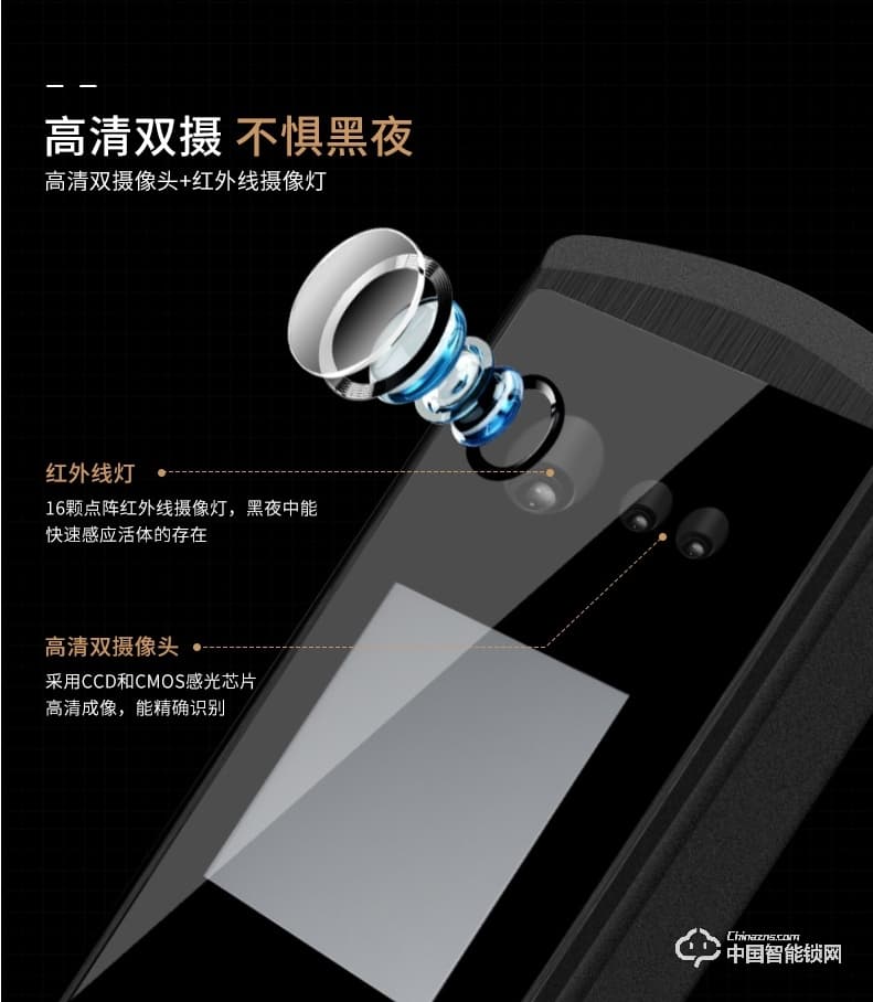 浩宇興智能鎖 全自動人臉識別鎖掌紋識別指紋鎖