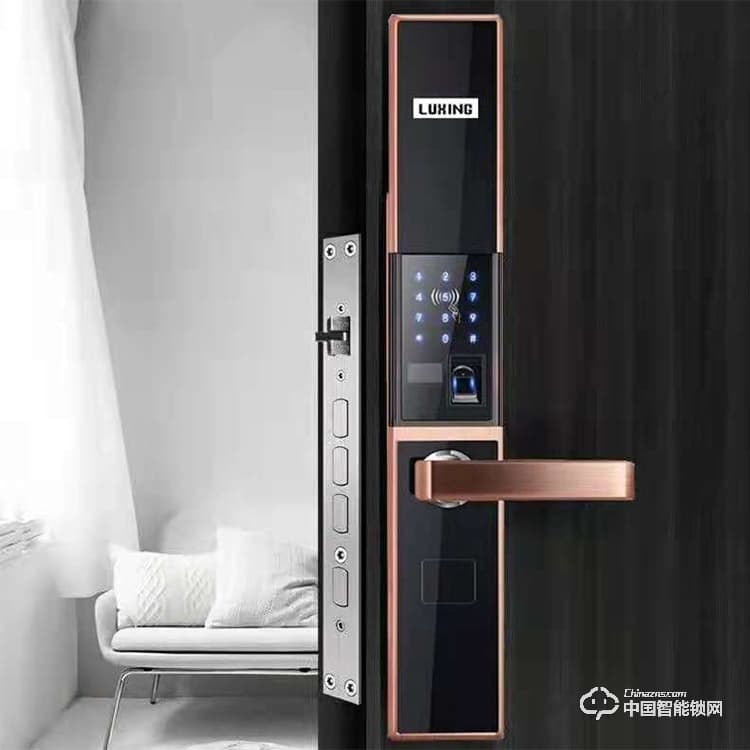 璐興智能鎖 app全自動滑蓋半導體智能鎖