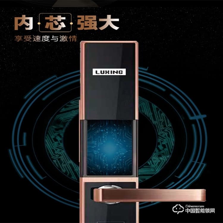 璐興智能鎖 app全自動滑蓋半導體智能鎖