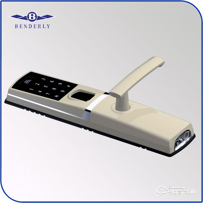 賓利智能鎖 B5指紋密碼刷卡鎖